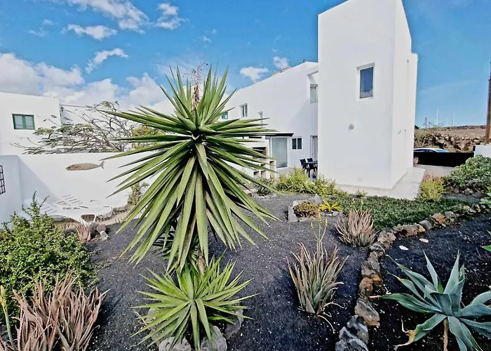 Casa de Férias Casa Tabaiba Con Jardín Y Barbacoa *